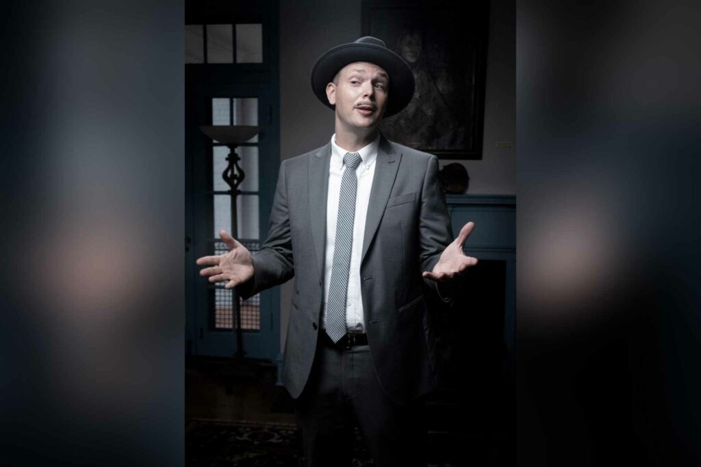 James Froemel will bring his portrayal of Walt Disney to Glenville State College’s Robert F. Kidd Library on Tuesday, November 16.