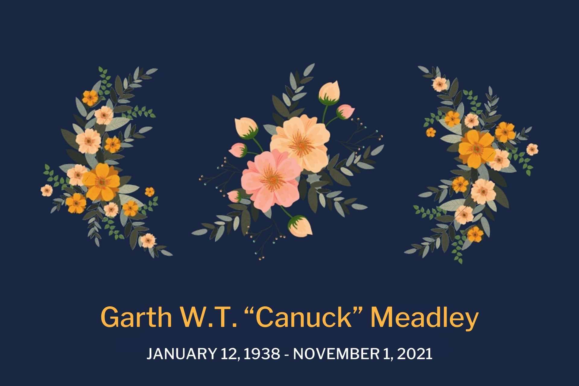 Obituary Canuck Meadley