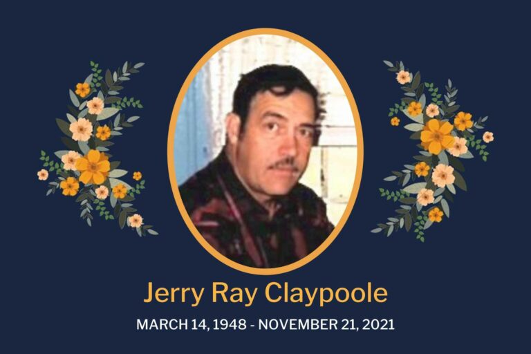 Obituary Jerry Claypoole