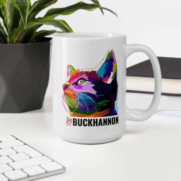 MyB Rainbow Cat Mug Mockup