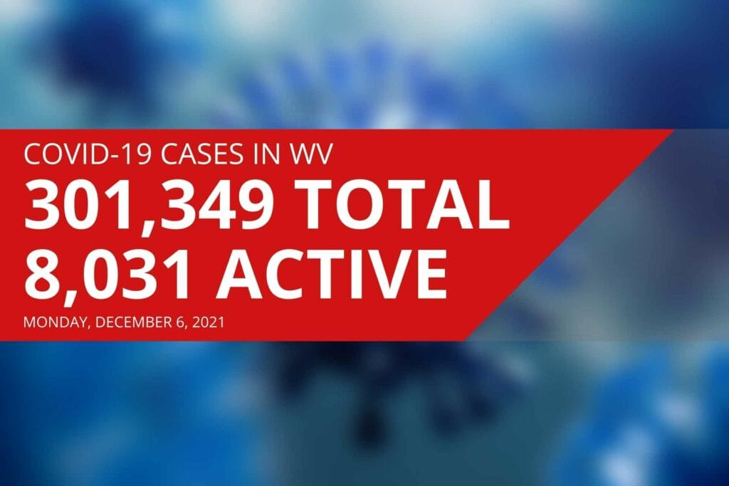 Total COVID cases in West Virginia since the pandemic began tops 300,000 mark