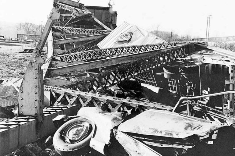 The Silver Bridge collapse