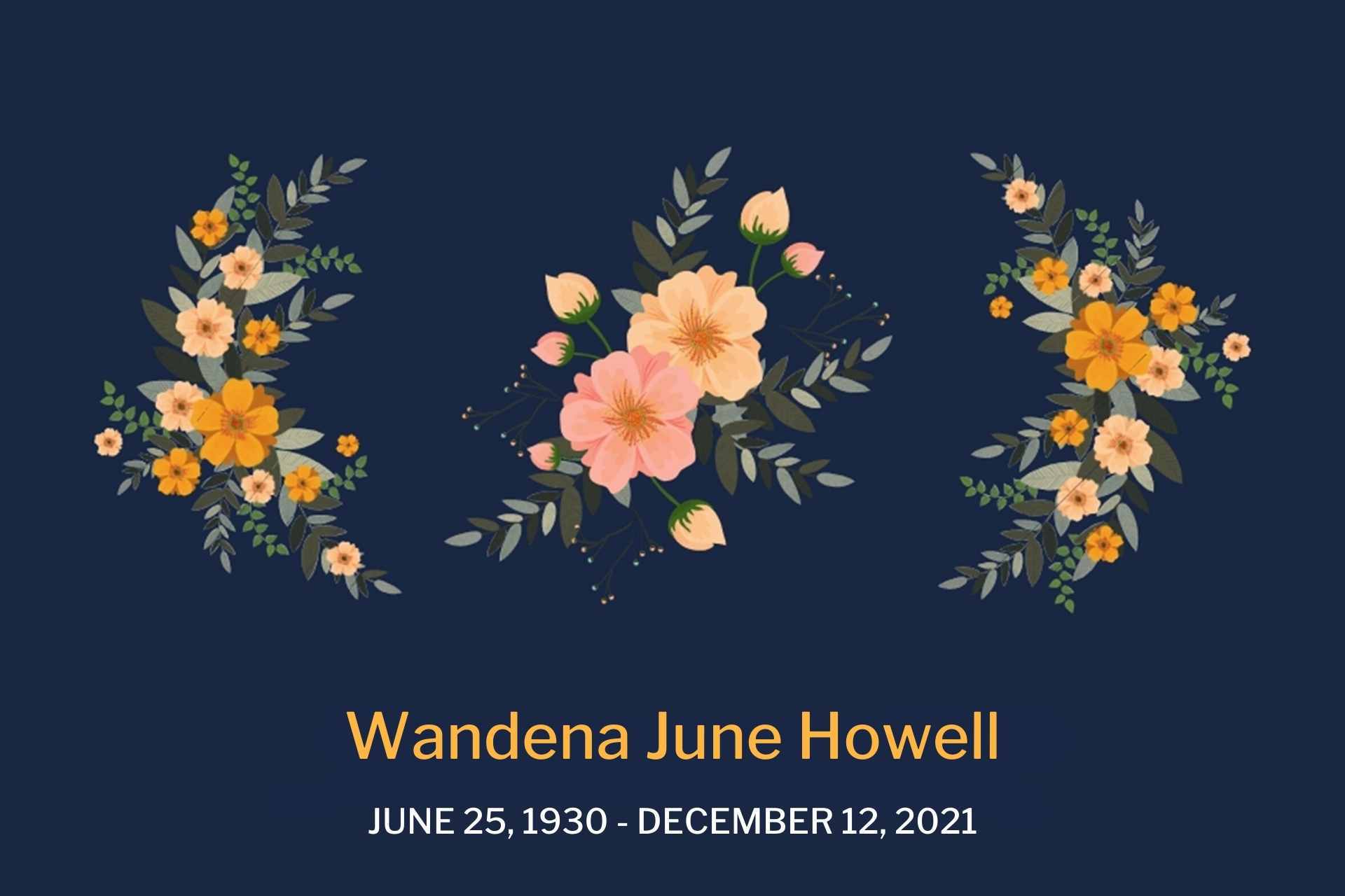 Obituary Wandena Howell