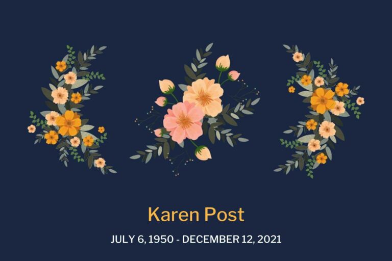 Obituary Karen Post
