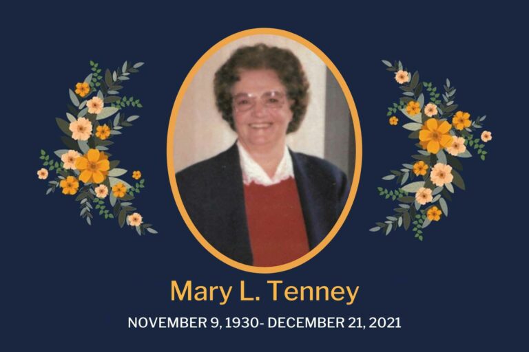 Obituary Mary Tenney