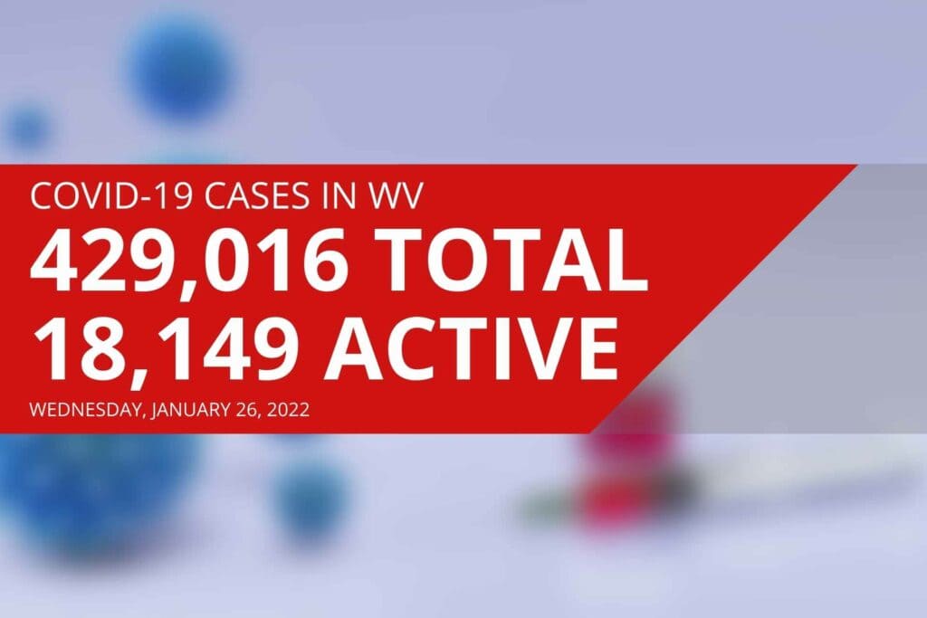COVID-19 hospitalizations hit an all-time high in West Virginia on Wednesday