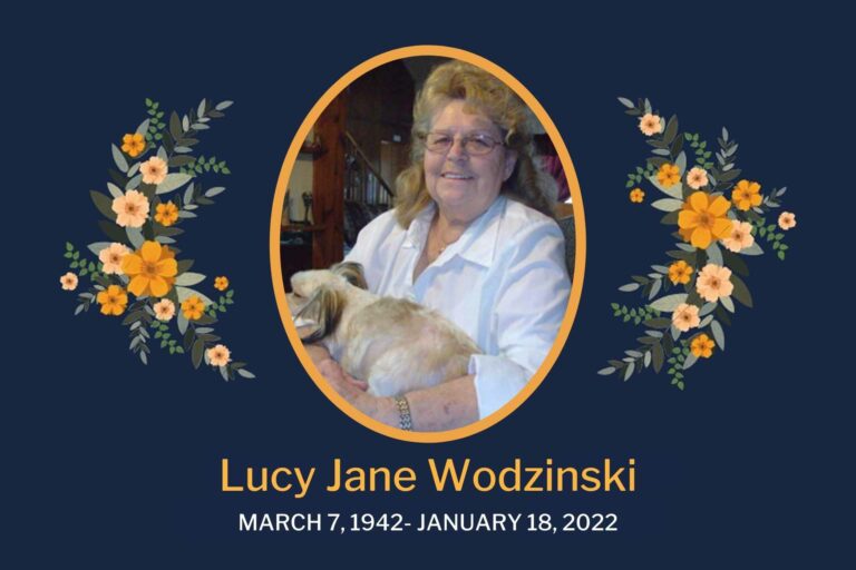 Obituary Lucy Wodzinski