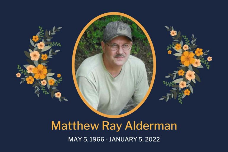 Obituary Matthew Alderman
