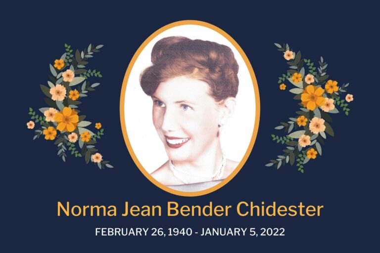 Obituary Norma Chidester