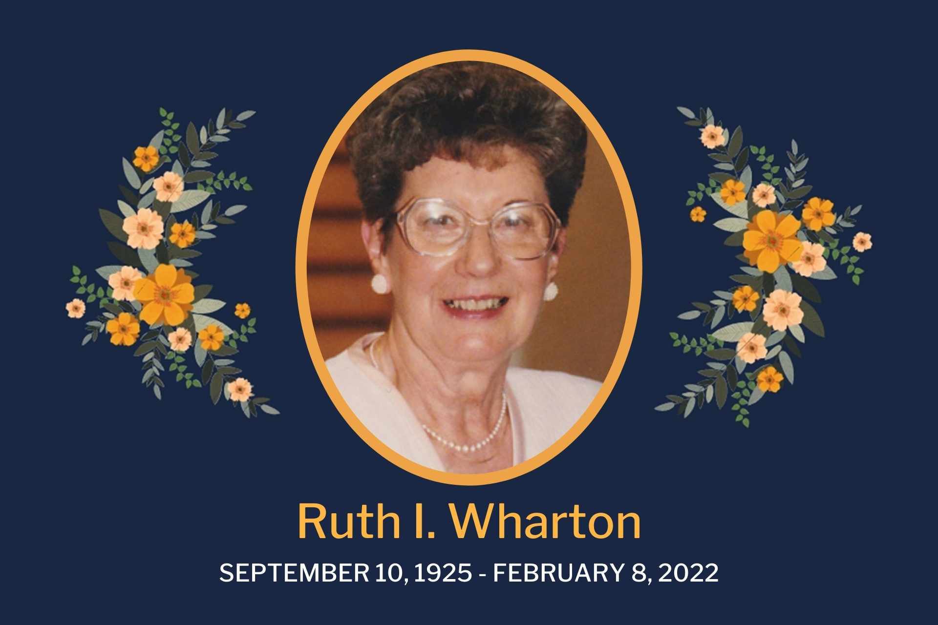 Obituary Ruth Wharton