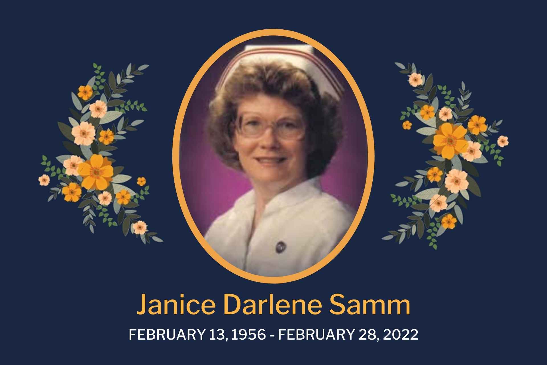 Obituary Janice Samm