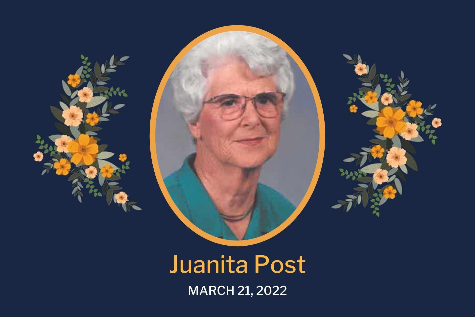 Obituary Juanita Post