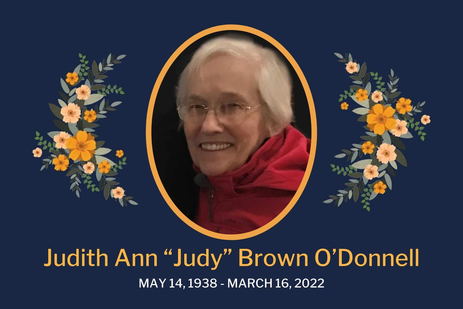 Obituary Judy O'Donnell