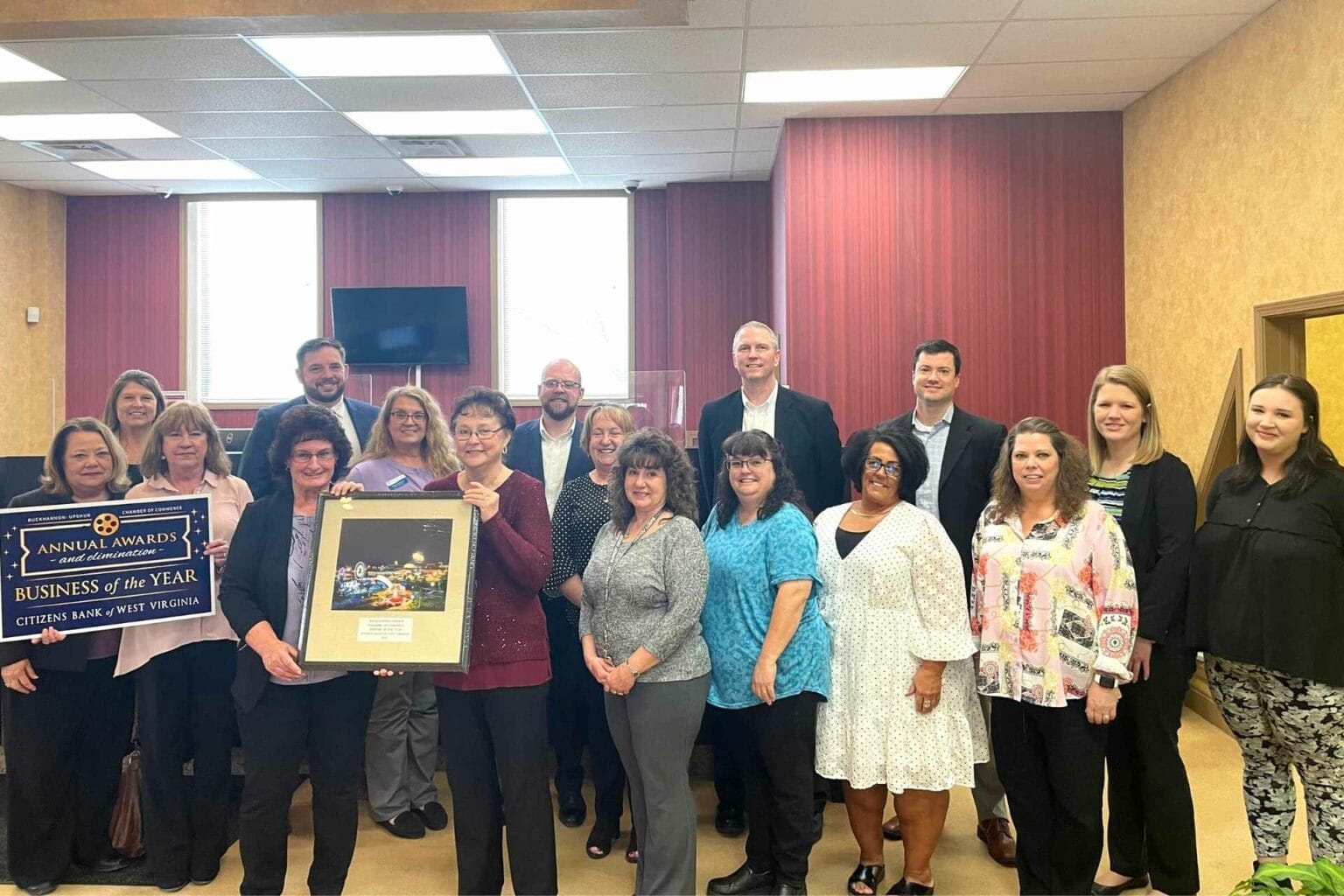 BU Chamber of Commerce Business of the Year Citizens Bank of West