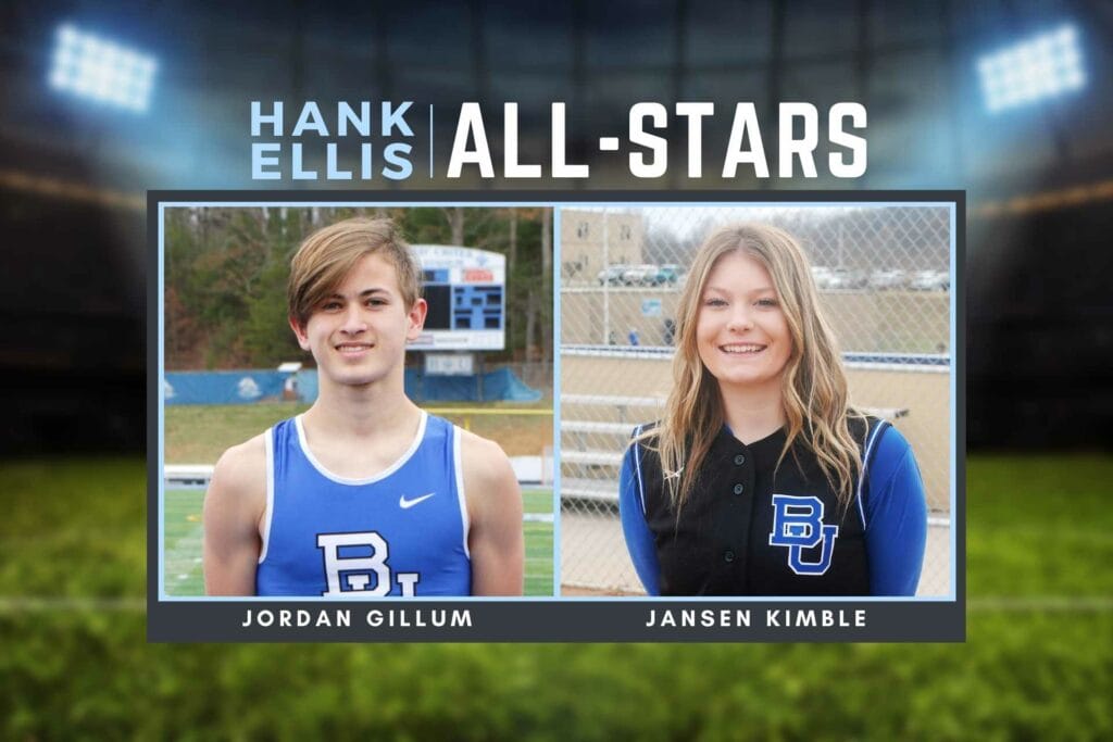 This week’s Hank Ellis All-Stars: Jordan Gillum and Jansen Kimble