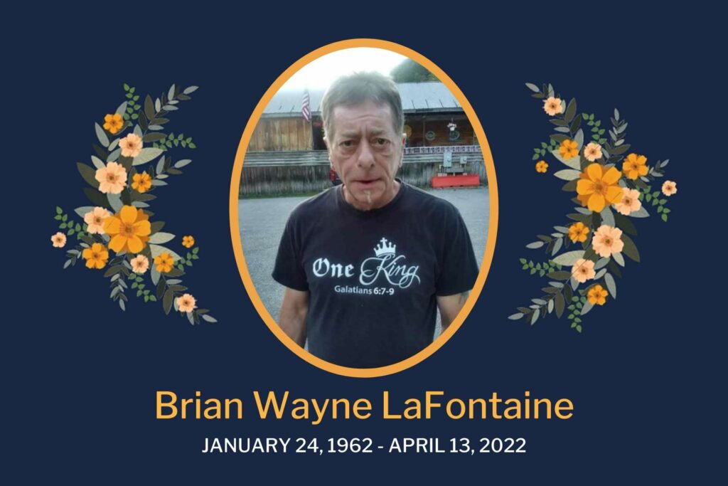 Obituary Brian LaFontaine