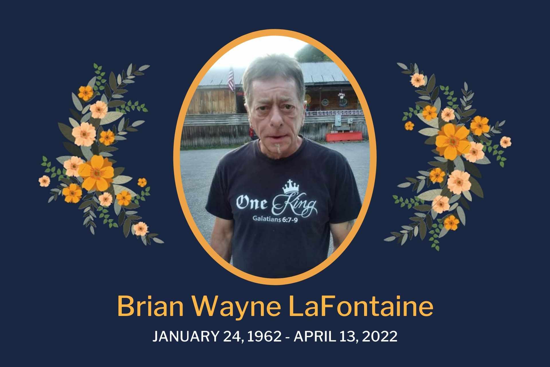 Obituary Brian LaFontaine