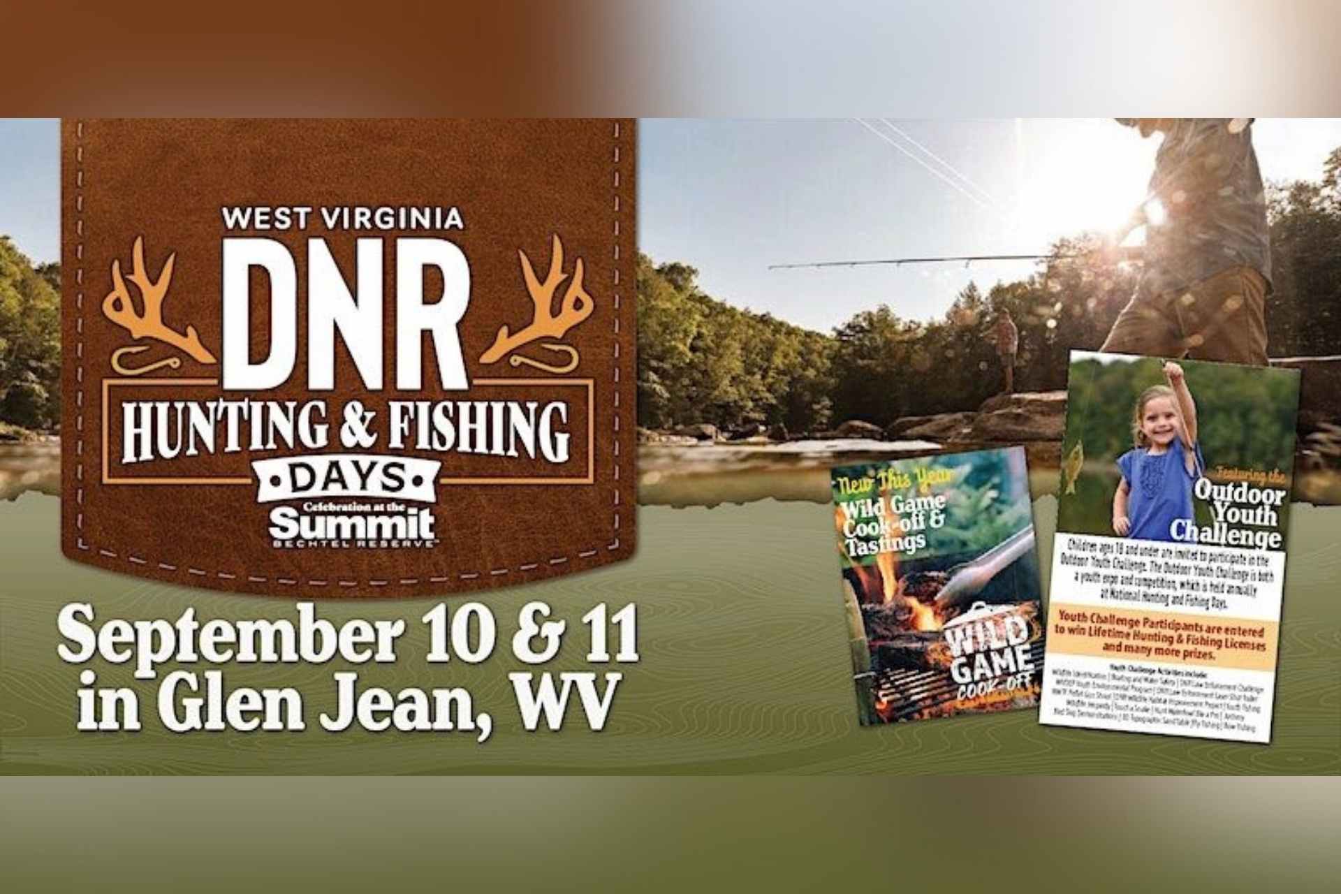 National Hunting and Fishing Days Celebration to be held at Summit Bechtel  Reserve Sept. 10-11