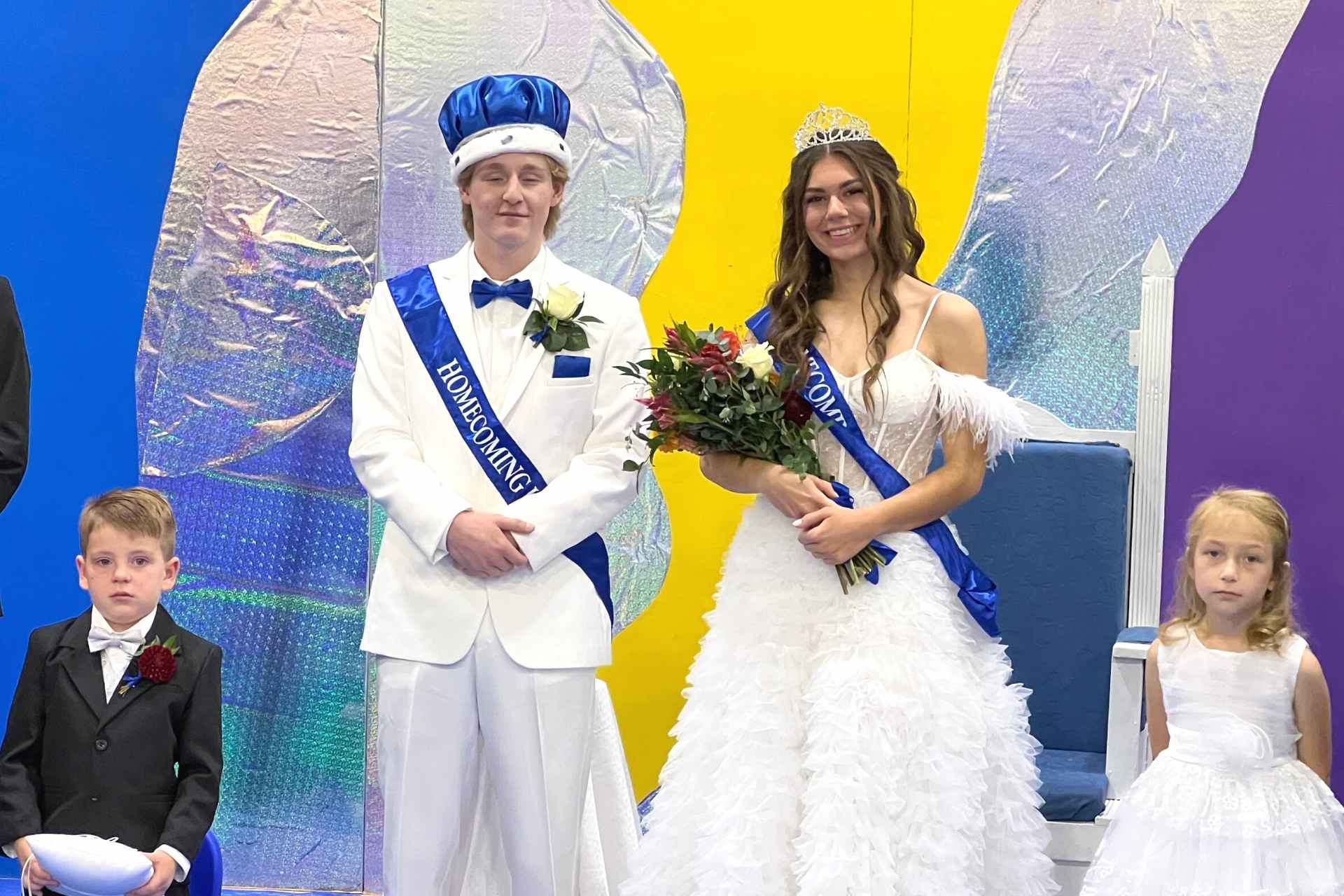 King and queen crowned at first homecoming pageant in two years