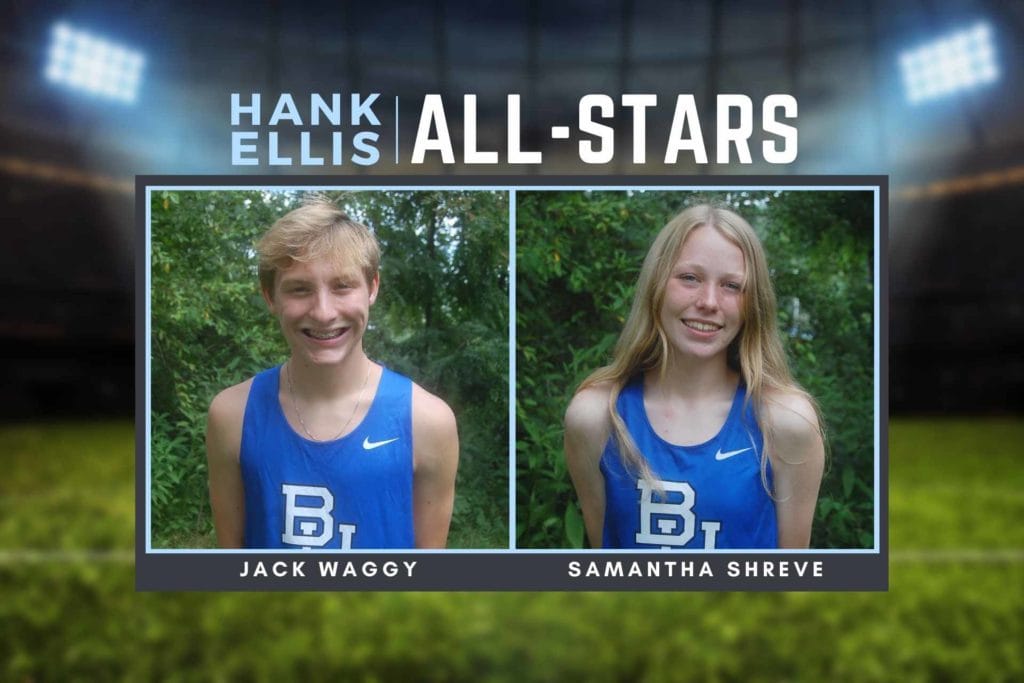 This week’s Hank Ellis Insurance All-Stars: Jack Waggy and Samantha Shreve