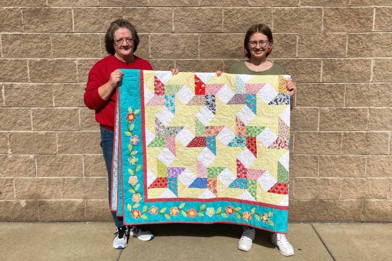 Local Quilters at Heart Guild announces raffle winner, raises 1,200