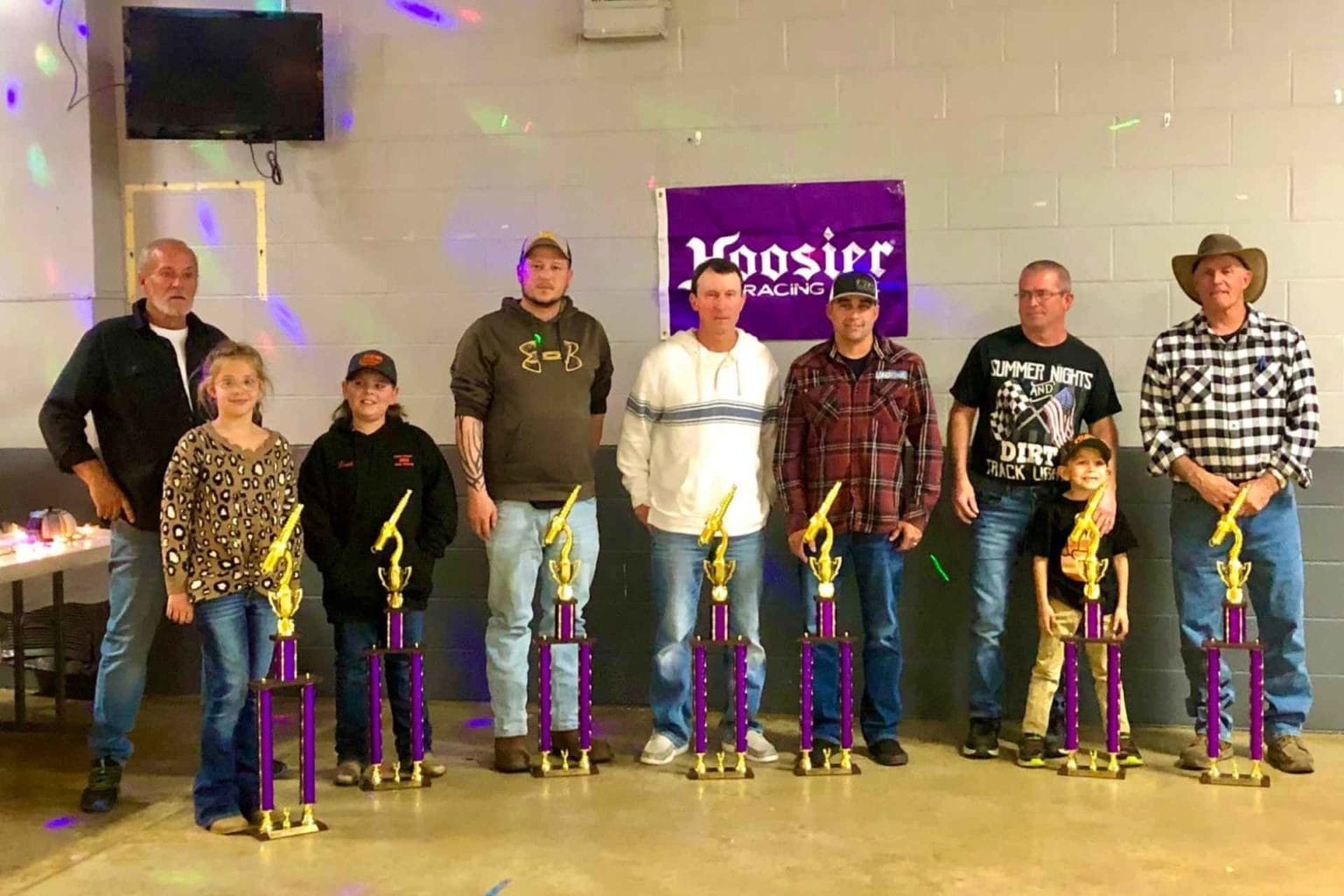 The results are in Elkins Raceway Points Championship Standings, banquet