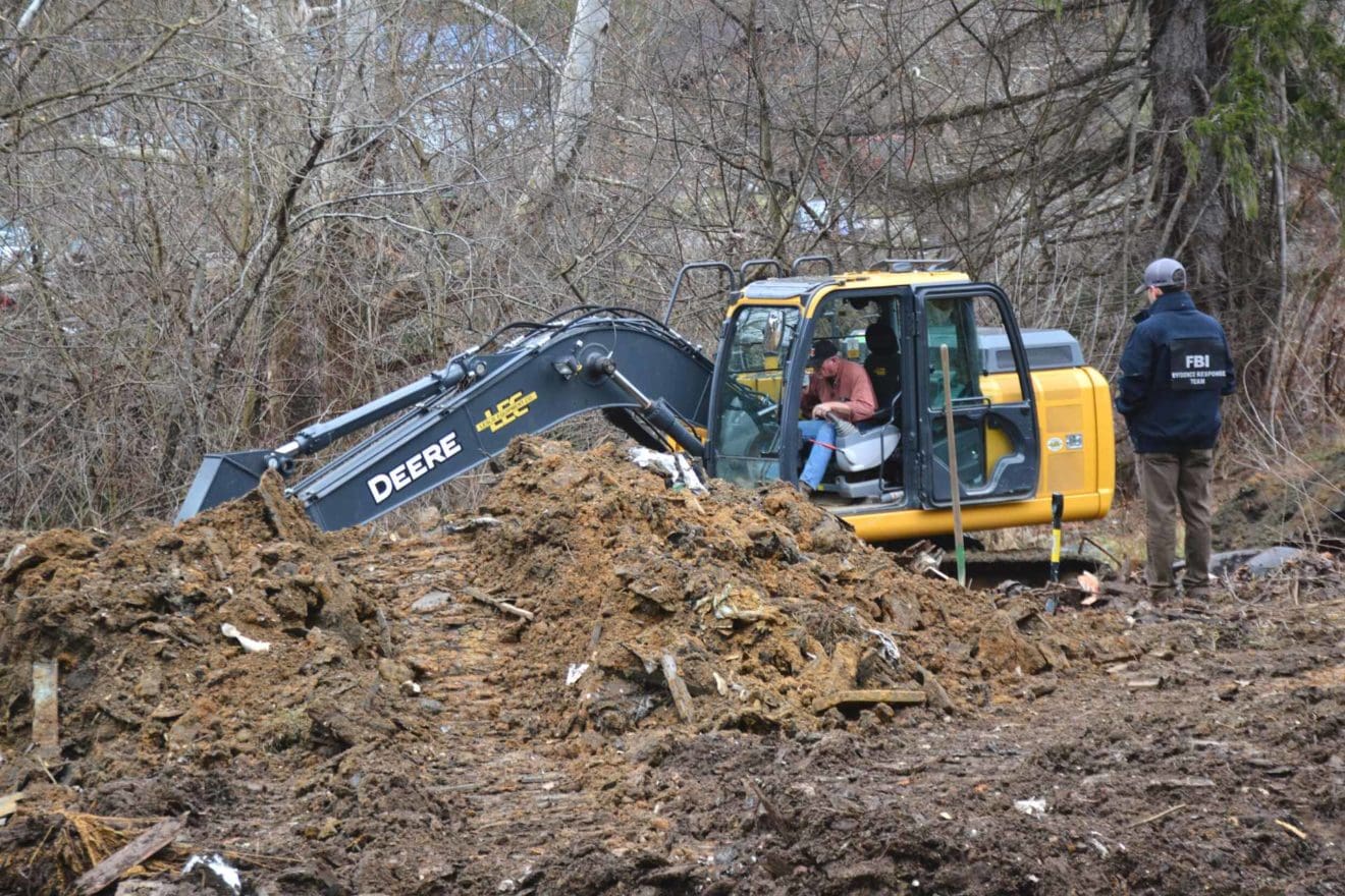 Police search Ellamore property in connection to case of man missing