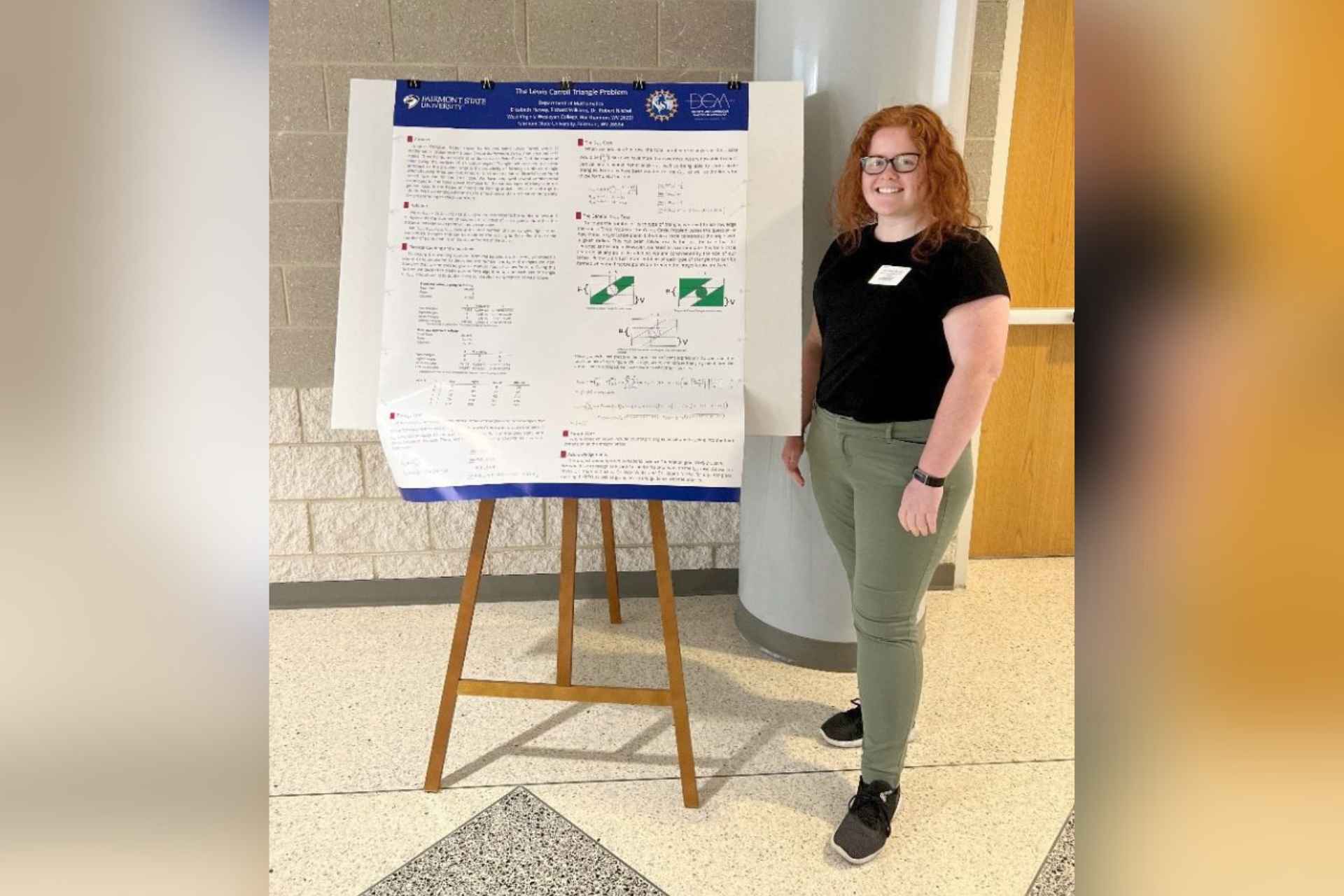 West Virginia Wesleyan College graduate places second in mathematics conference