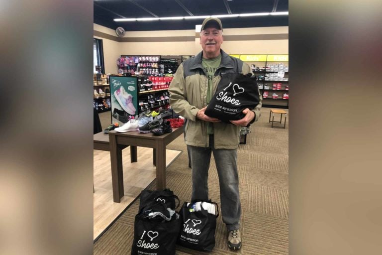 Shoe Sensation campaign provides more than 1,000 pairs of socks for