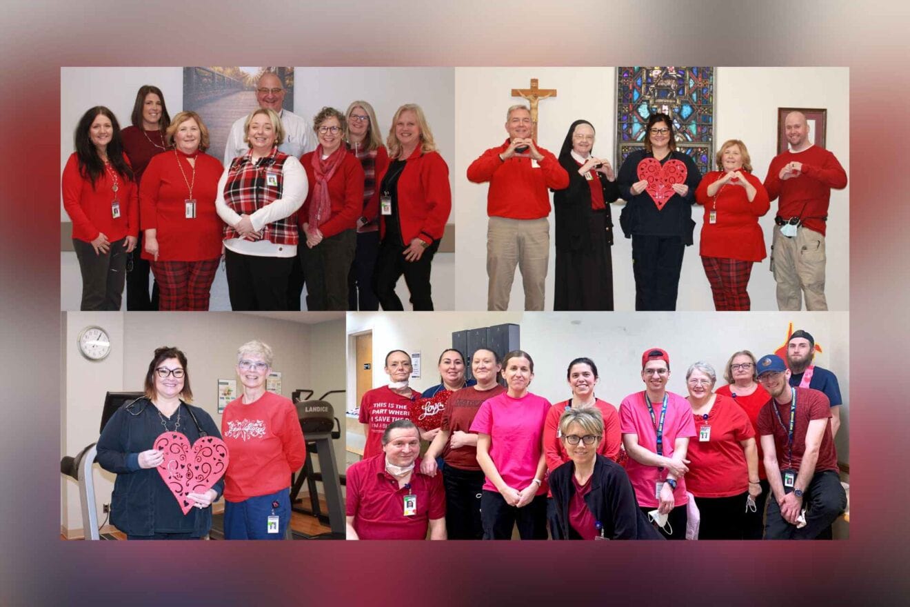 St. Joseph's Hospital in Buckhannon recognizes National Wear Red Day in