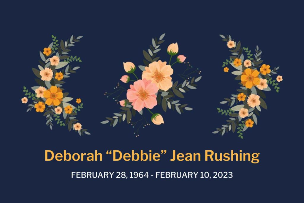 Deborah “Debbie” Jean Rushing