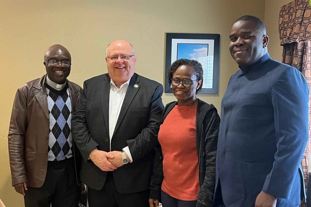 Ghana representatives visit Buckhannon ahead of WAMSB 2023