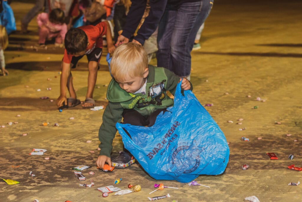 Elkins Raceway hosts Candy Rush; over 40,000 pieces of candy find new homes