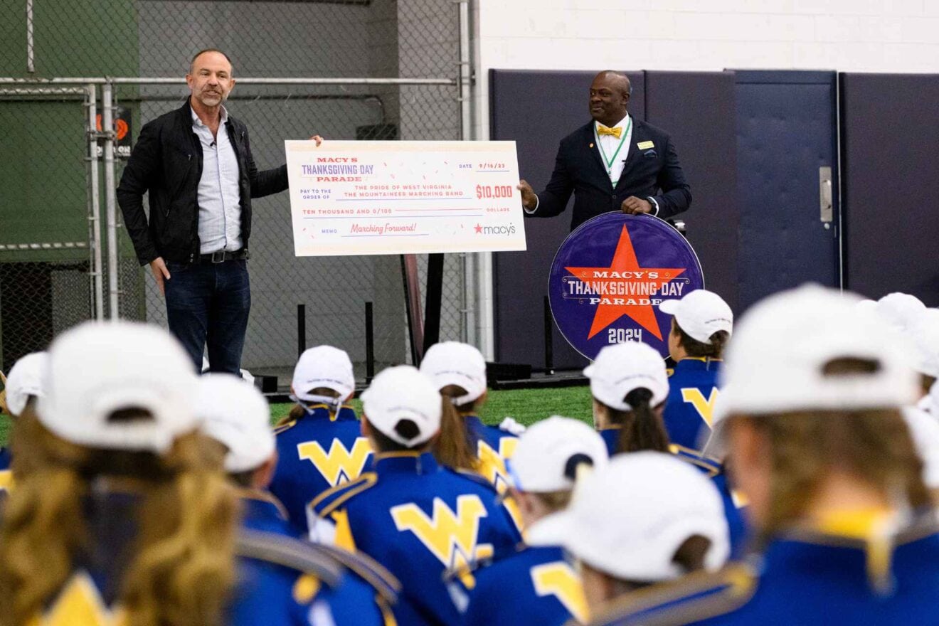 WVU Marching Band to perform in 2024 Macy’s Thanksgiving Day Parade