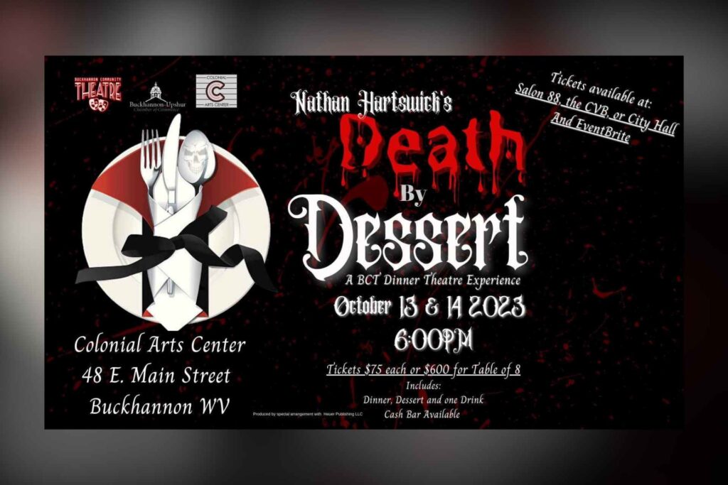 ‘Death by Dessert,’ anyone? There’s still time to grab your tickets for this delightfully sweet dinner theater extravaganza