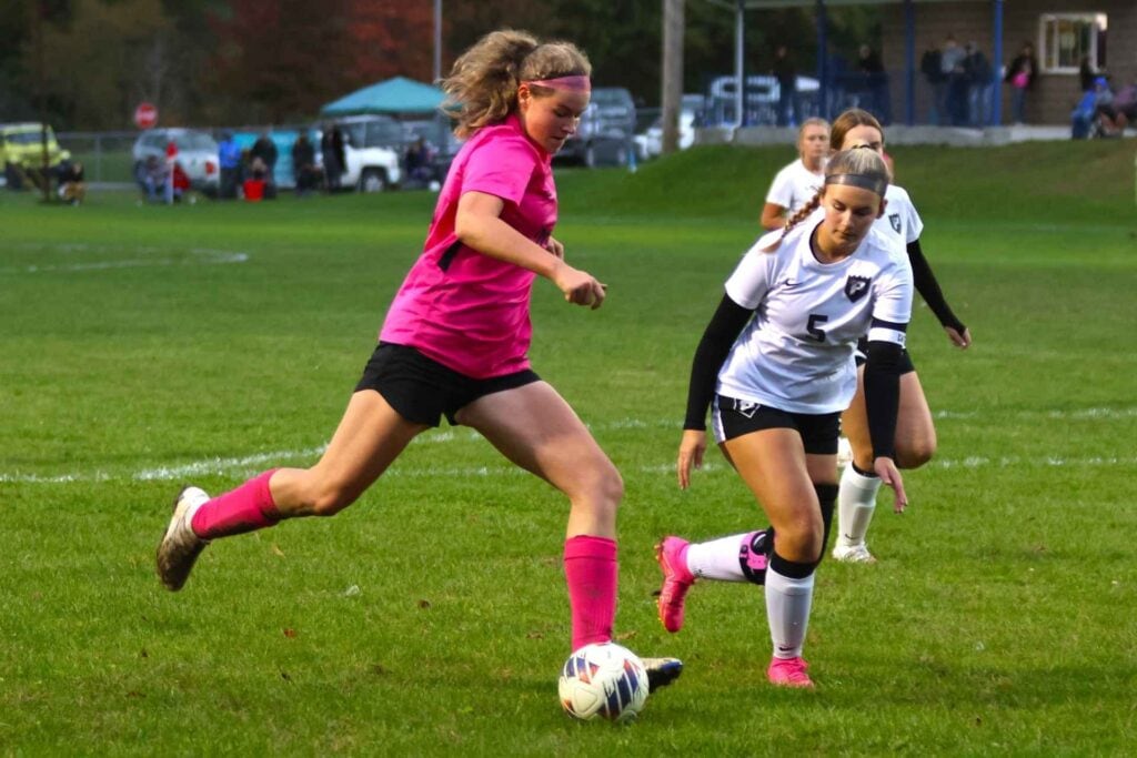 Lady Bucs advance to soccer sectional championship with 10-0 win over Preston; will face Bridgeport Thursday