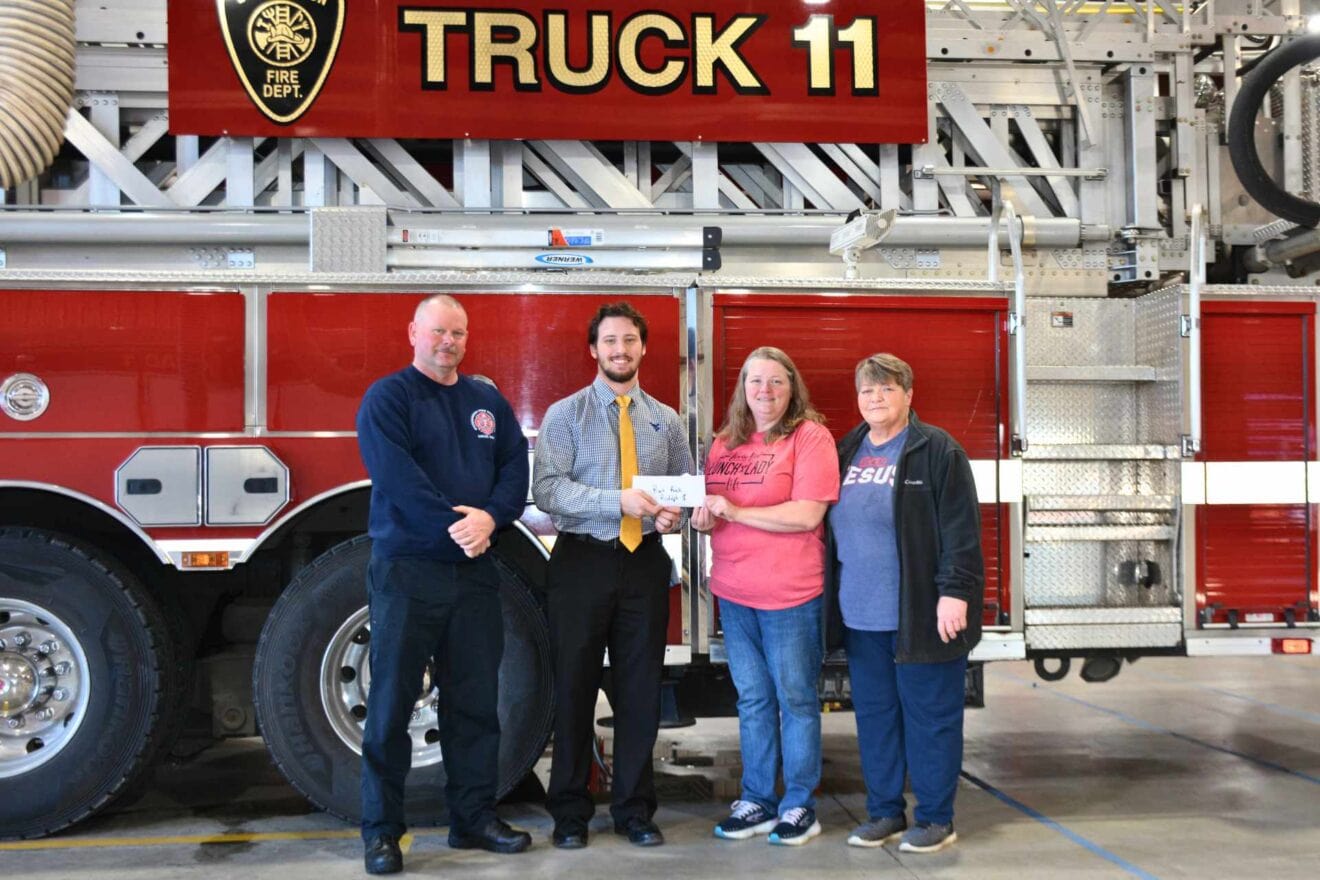 Winner of 'Ruck Ruck Rudolph' contest donates over 430 to the local