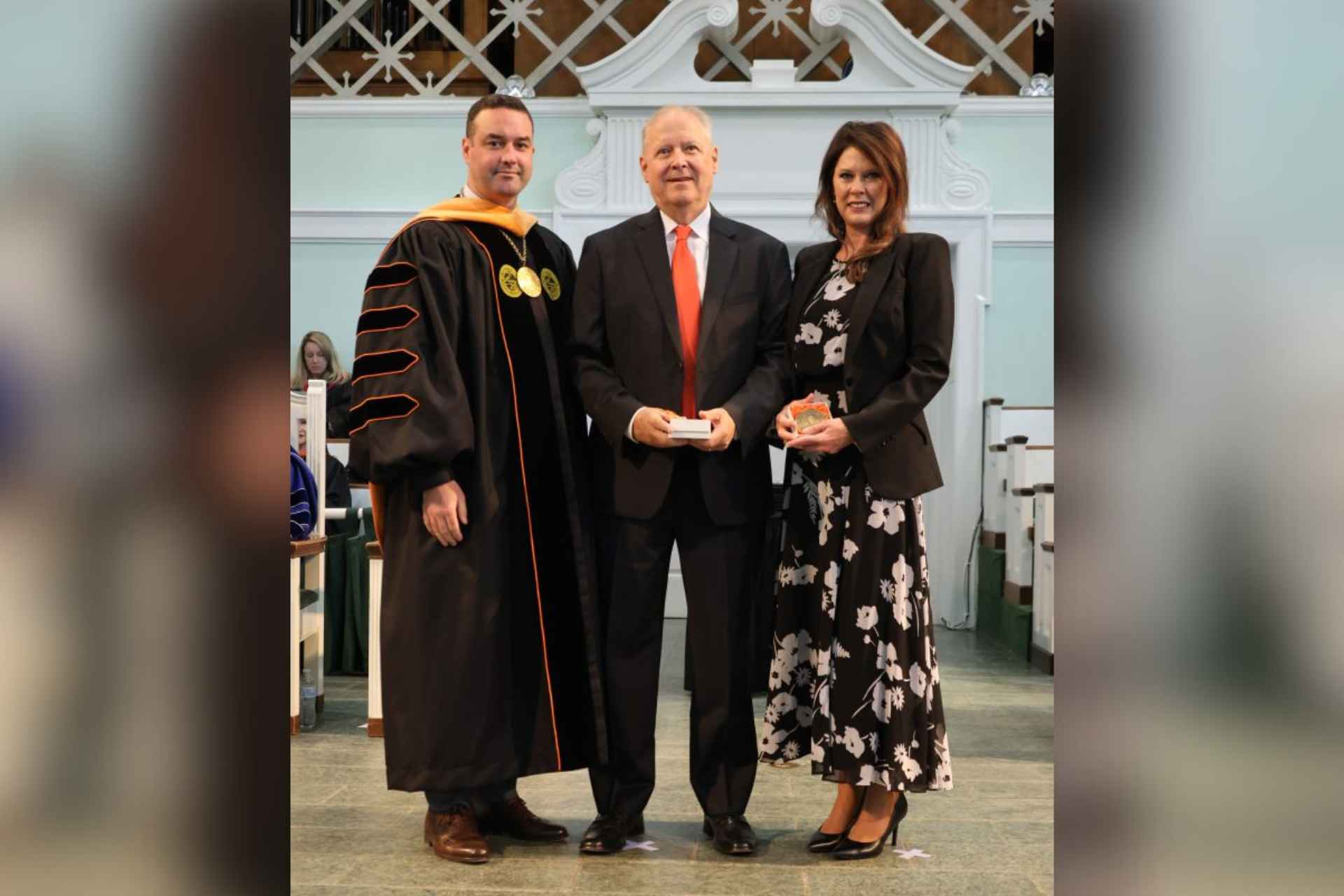 West Virginia Wesleyan College honors Community Care of West Virginia leaders with Presidential medallions