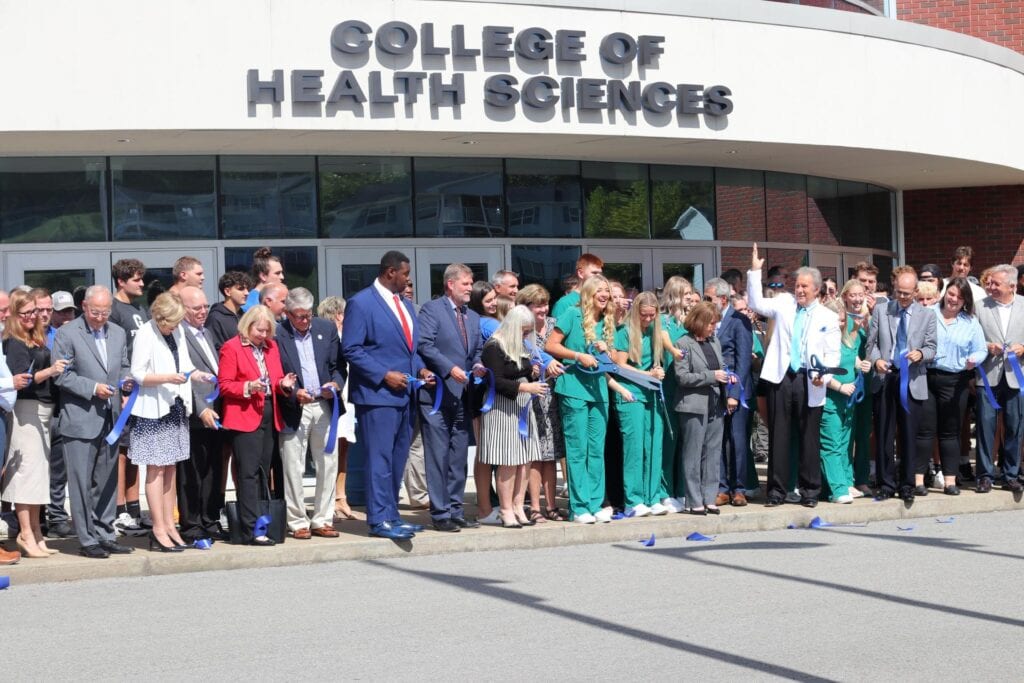 Glenville State celebrates new College of Health Sciences facility with ribbon cutting