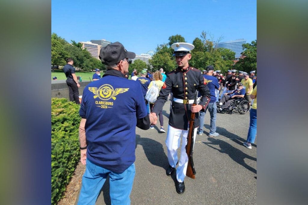 Davis Health nurse serves as Guardian on Honor Flight supporting local veterans on journey to Washington, D.C.