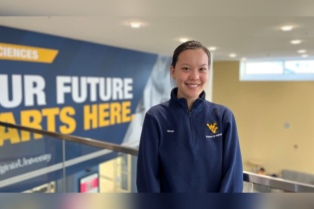 WVU nursing student to serve her country in U.S. Navy after graduation