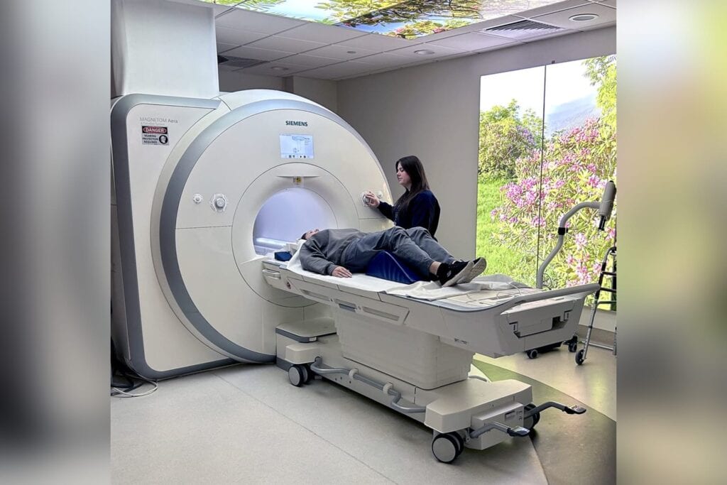 Casey Wilson, MRI technologist at WVU Medicine