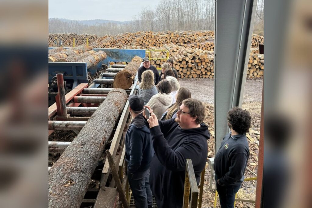 Leadership Upshur timber tour