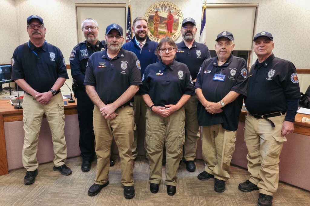 Buckhannon’s Volunteers in Police Service program contributed over 1,500 hours in 2025