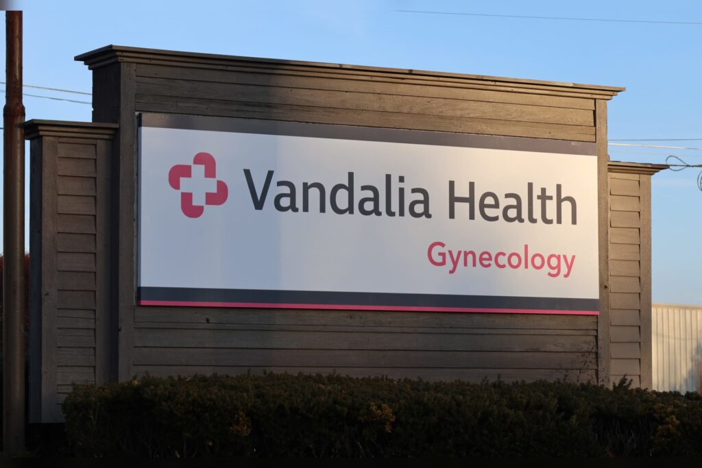Mon Health hospitals transition to Vandalia Health signage and branding