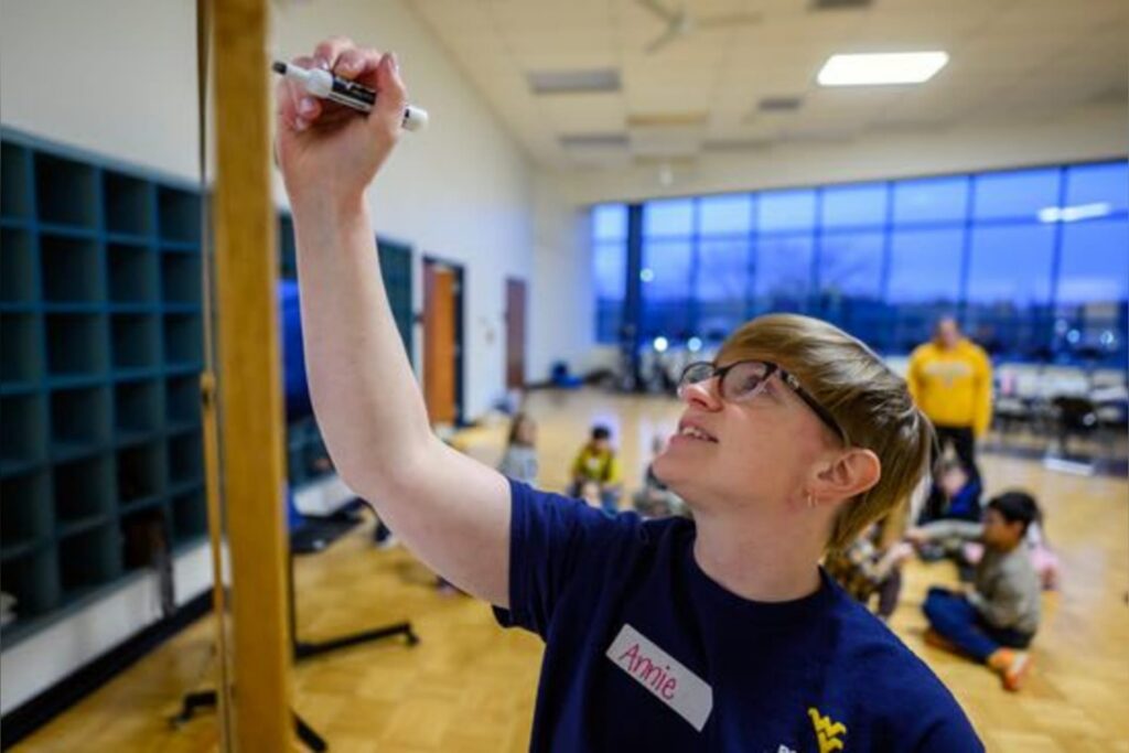WVU program assistant uses robotics engineering to inspire young minds