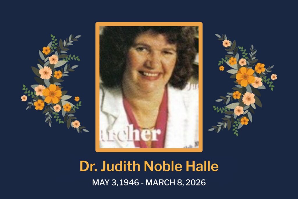 Dr. Judith Noble Halle