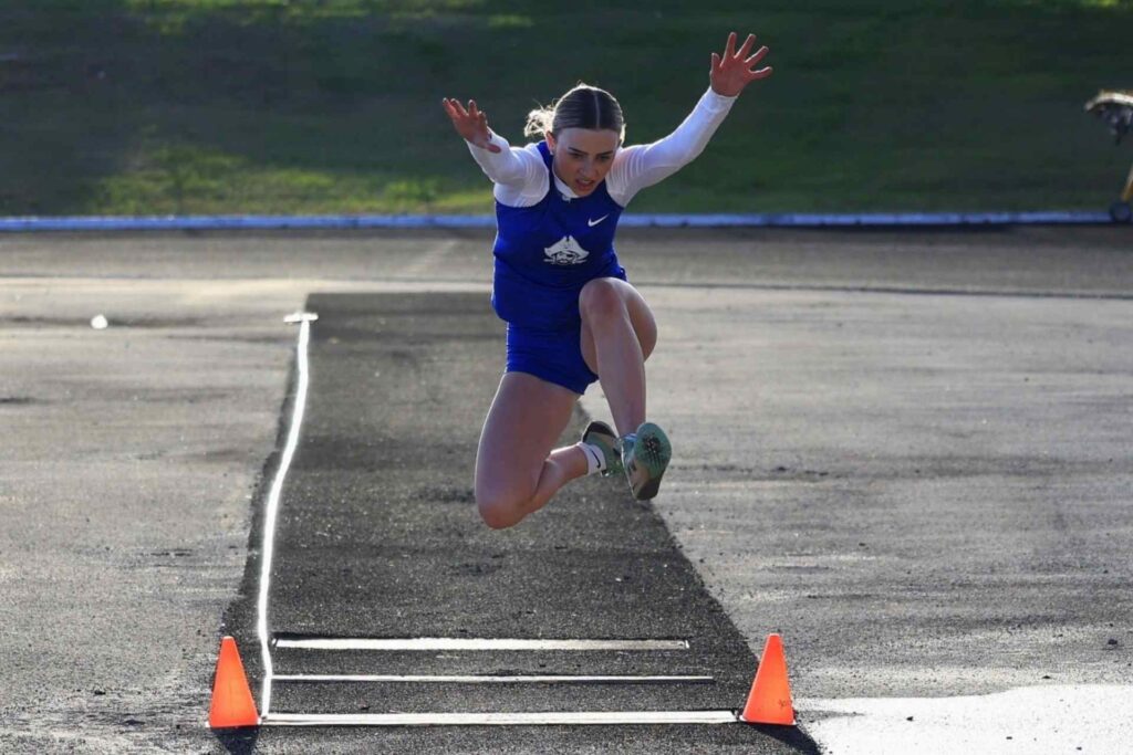 Carlyle shines in track opener for Lady Bucs; team finishes a strong fourth in home meet