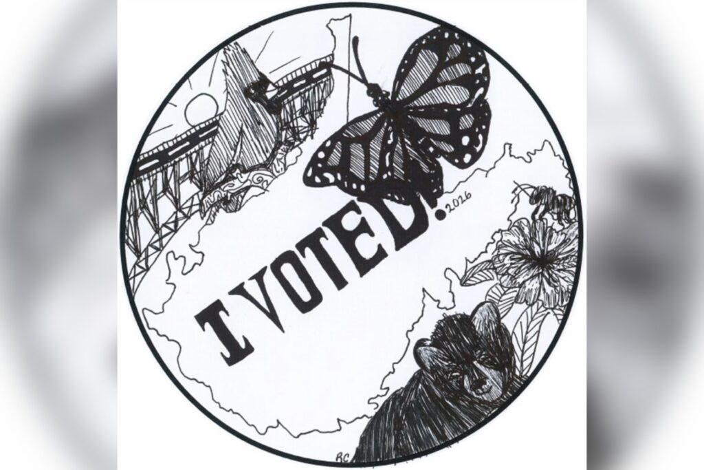 Raleigh County student named statewide winner of West Virginia’s first ‘I Voted!’ sticker contest