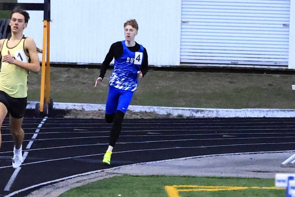 Wyland claims the shot put as track Bucs take third in home opener